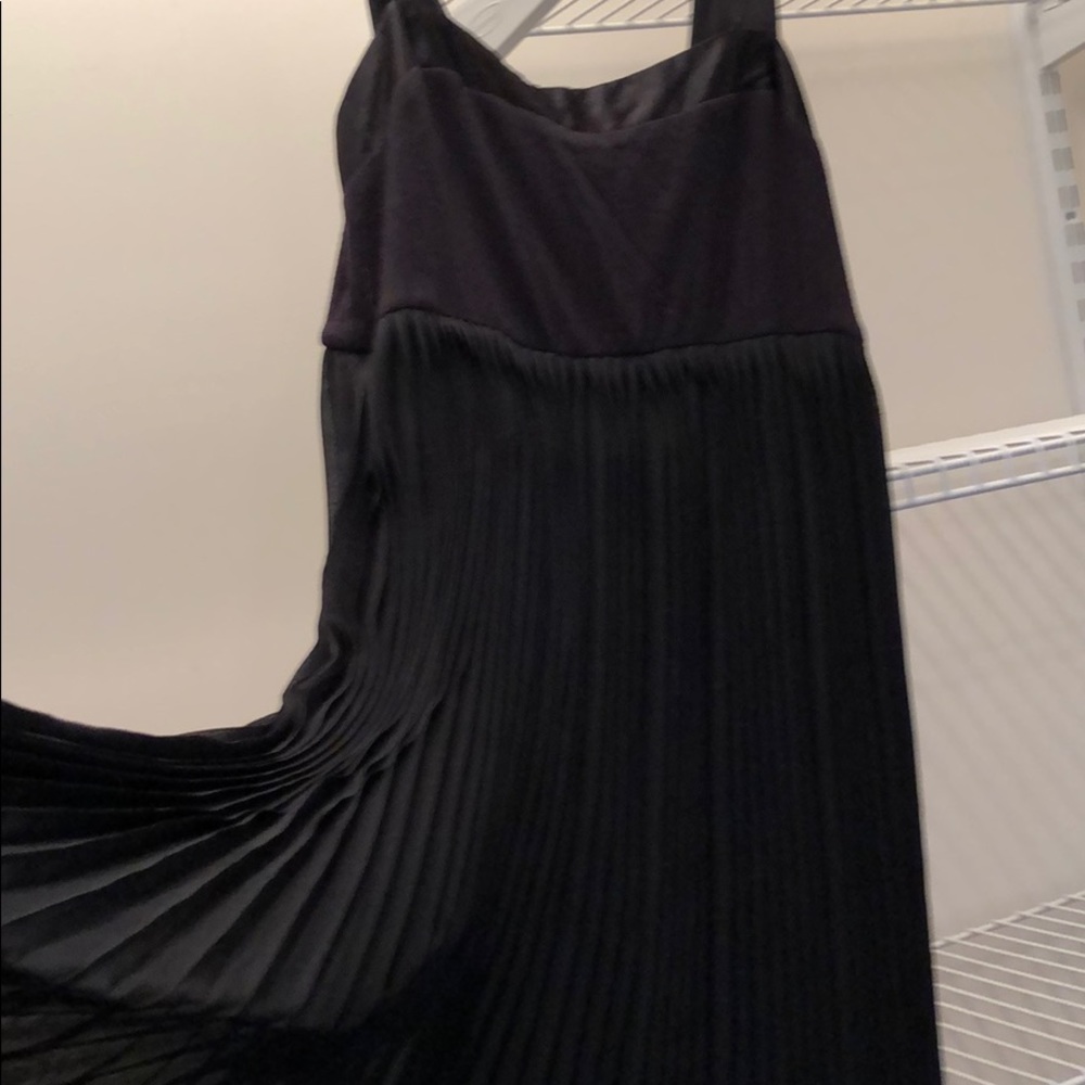 Pleated Maxi Dress